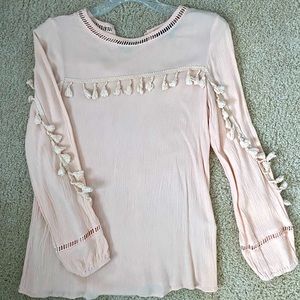 Boutique tassel shirt